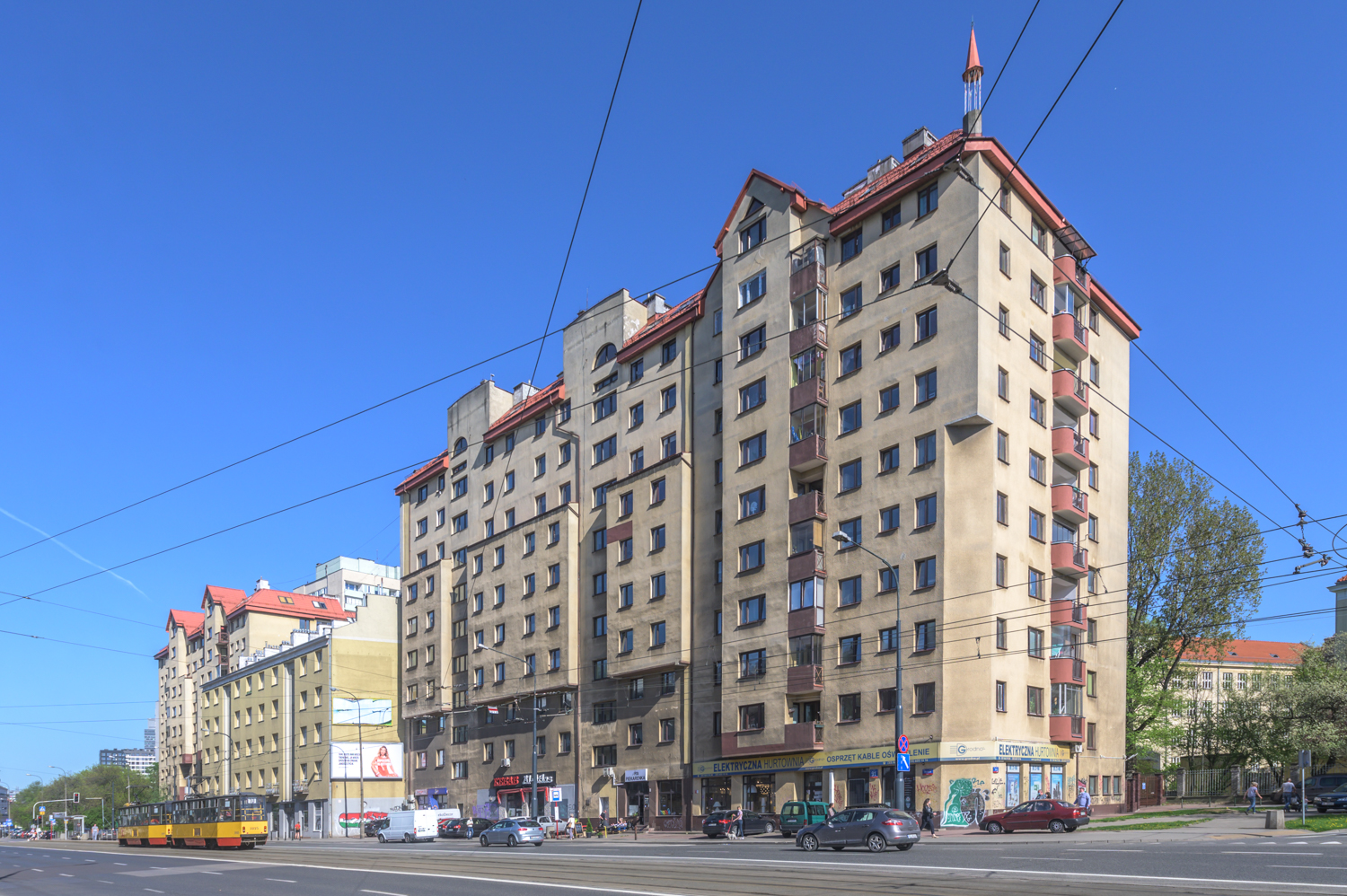 Zdjęcie architektury budynku Budynek mieszkalno-usługowy